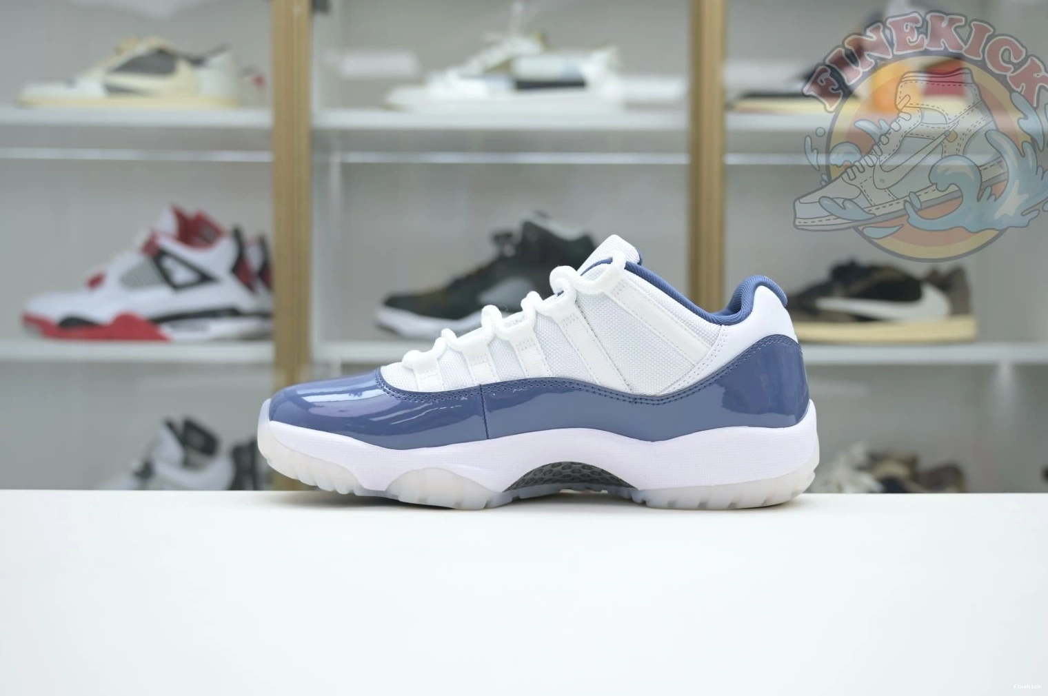 Jordan Low“Diffused Jordan Air 11 Blue” 1231